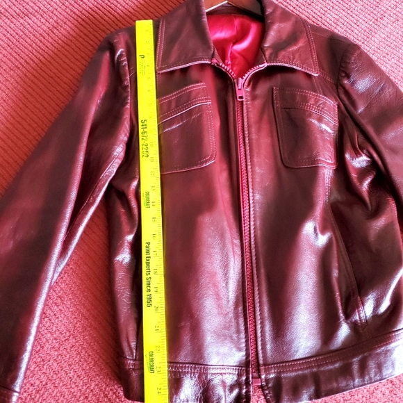 Vintage 1970's Peter Caruso Leather Jacket - Picture 7 of 8